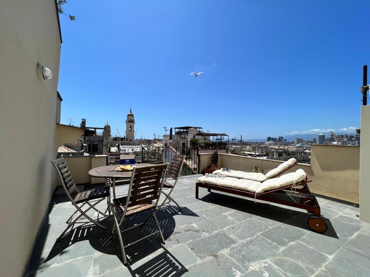 La Terrazza Del Porto Antico By Holiday World Genoa Exterior photo